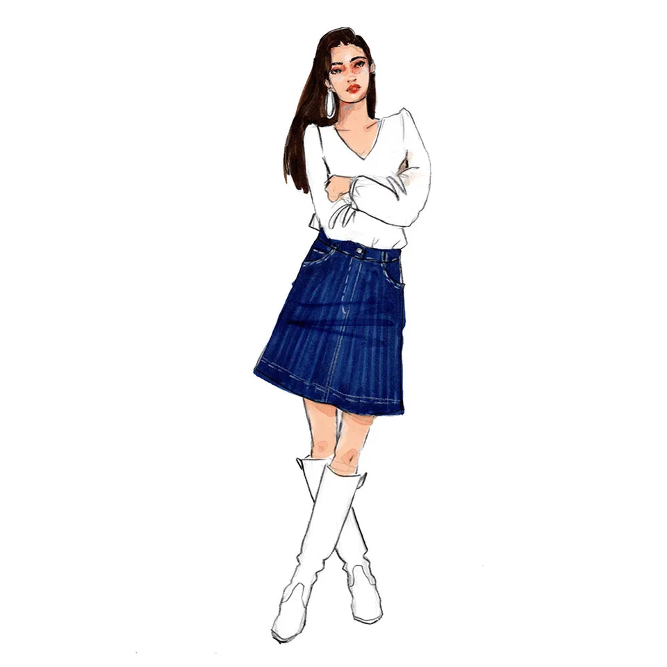 schnittmuster-berlin-rock-zeynep-damen-jeansrock-a-linie-e-book-pdf image 1