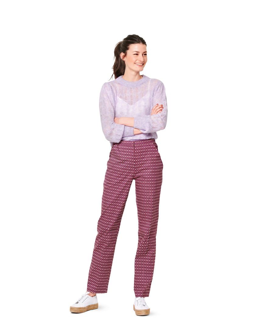 burda-style-schnittmuster-set-hosen-damen-gr-34-44-2-modelle-f-r-freizeit-und-b- image 2
