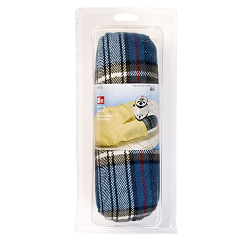 prym-saumrolle-611919-b-gelhilfe-23-x-7-x-7-cm-blau-wei-kariert image 5