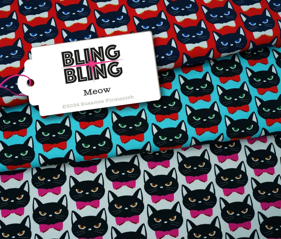 albstoffe-bling-bling-meow-sweat-bio-sweat-meterware image 1