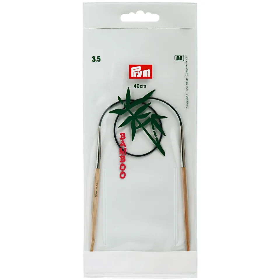 prym-rundstricknadel-bambus-40-cm-3-50-mm-natural image 1