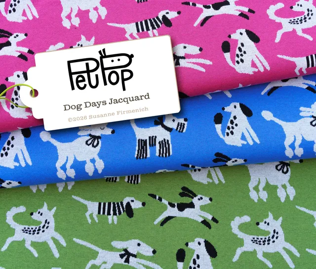 albstoffe-pet-pop-dog-days-jacquard-jersey-bio-meterware image 1