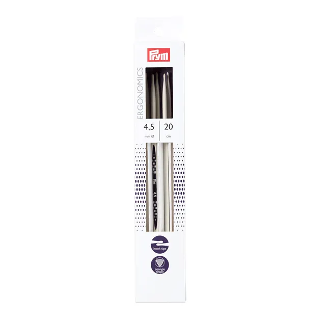 prym-ergonomics-sockenstricknadeln-spiel-20-cm-4-5-mm-5-st-ck image 1