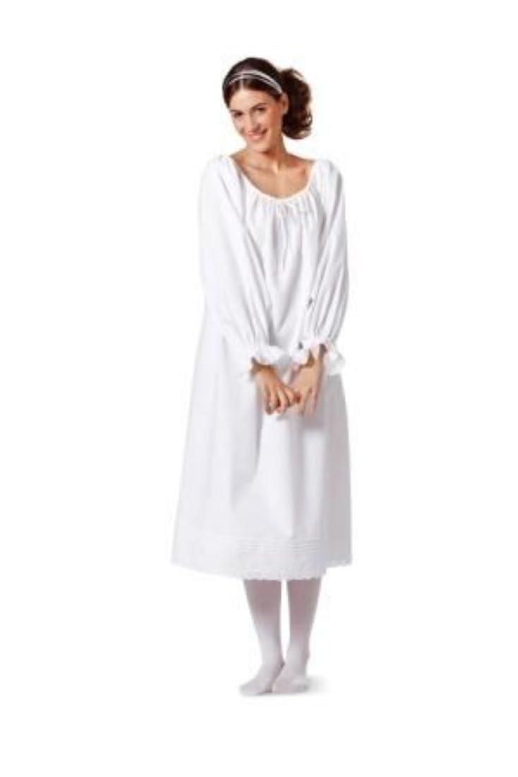 burda-style-7156-historische-unterw-sche-papierschnittmuster-nachthemd-pantalons image 4