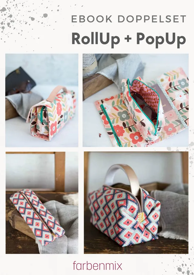farbenmix-rollup-popup-tasche-doppelset-ebook-schnittmuster image 1