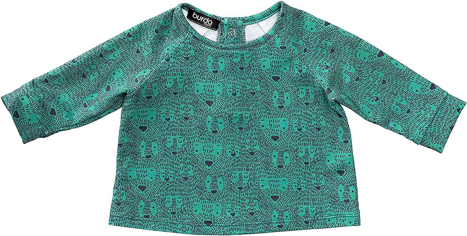 burda-b9277-schnittmuster-shirt-und-kleid-baby-gr-56-98-raglan image 6