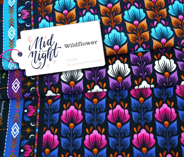 albstoffe-midnight-wild-flower-bio-sweat-meterware image 1