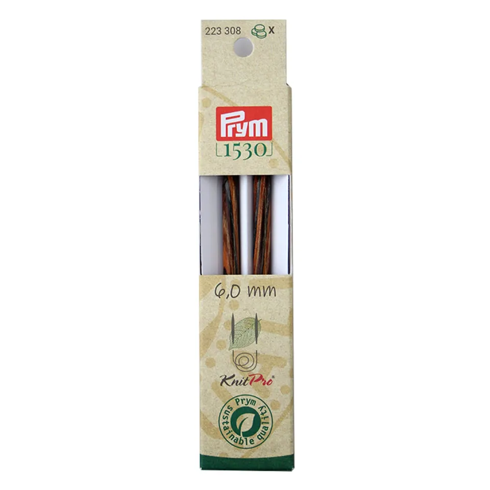 prym-natural-stricknadelspitzen-6-00-mm-12-8-cm-farbig-lasiert image 1