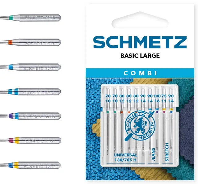 schmetz-combi-box-basic-large-sortenmix-10-n-hmaschinennadeln image 1