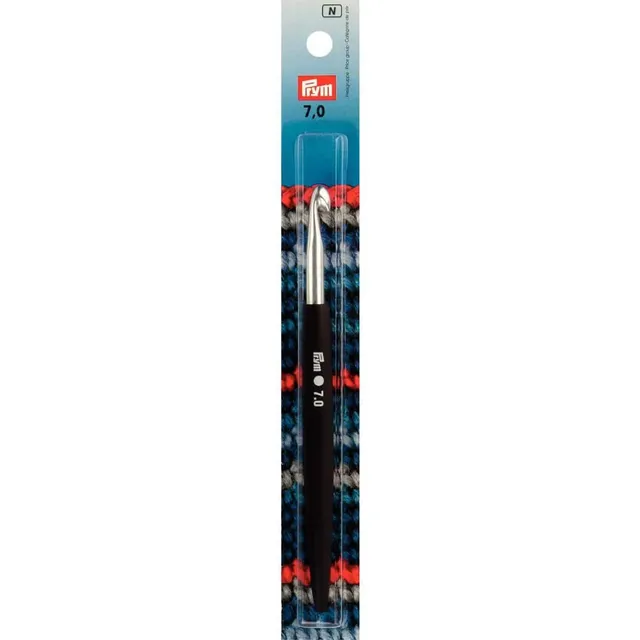 prym-195360-woll-h-kelnadel-mit-soft-griff-7-0-mm-16-cm-aluminium-silber image 1