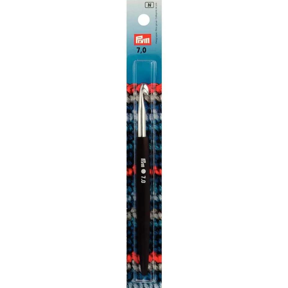 prym-195360-woll-h-kelnadel-mit-soft-griff-7-0-mm-16-cm-aluminium-silber image 1