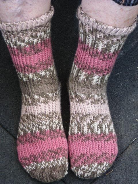 Socken stricken ohne Vorkenntnisse