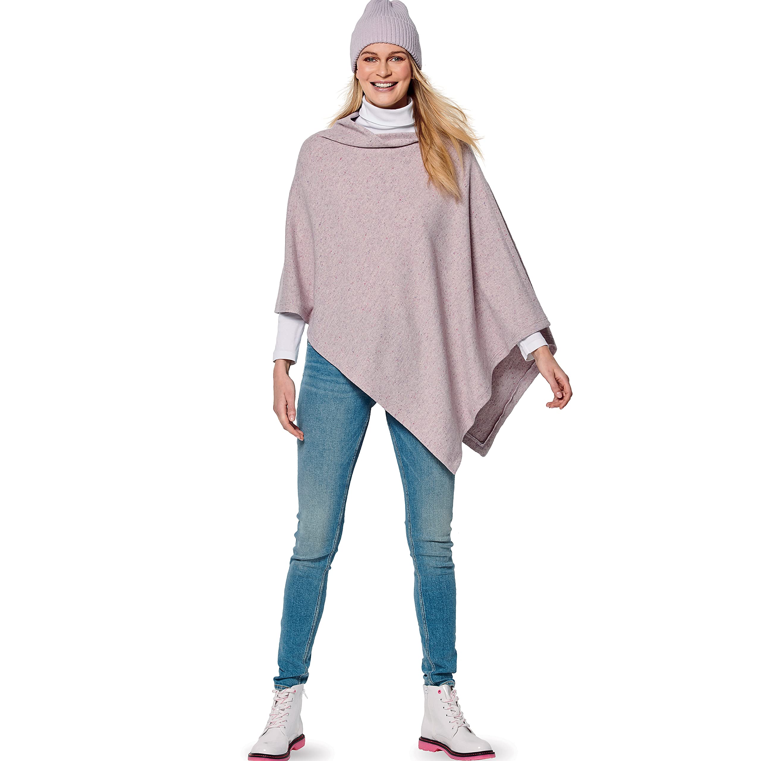 burda-style-6175-damen-poncho-jacke-papierschnittmuster-gr-34-44 image 5