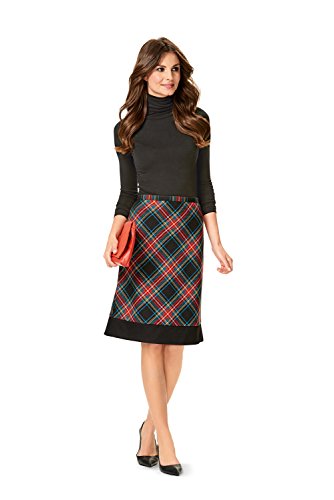 burda-style-b6612-schnittmuster-glockenrock-damen-gr-8-20 image 8