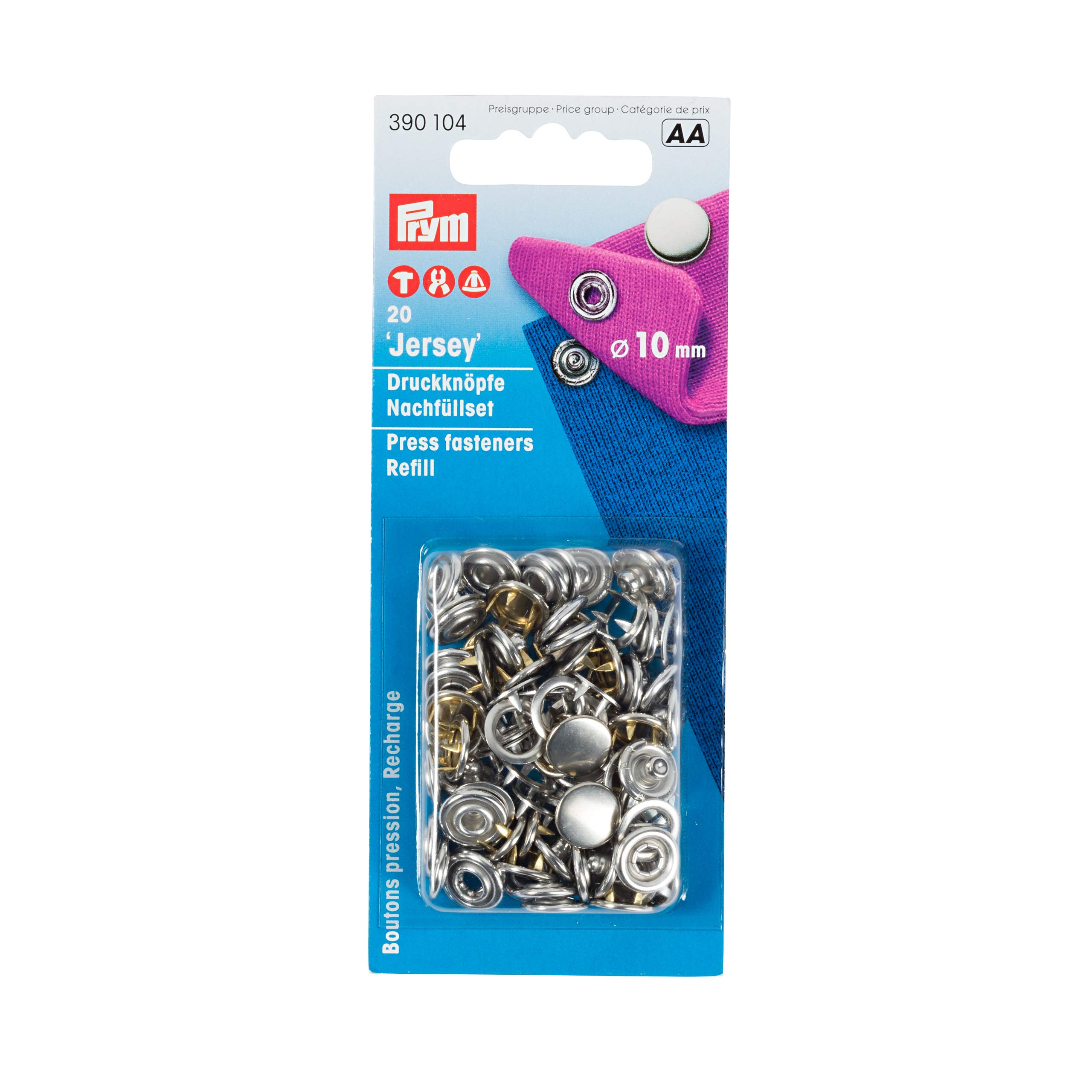 prym-390104-druckkn-pfe-jersey-n-hfrei-10-mm-silberfarbig-20-st-ck image 1