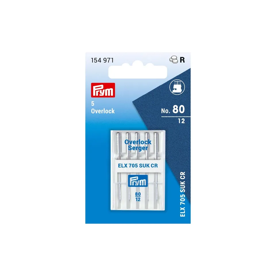 prym-154971-n-hmaschinennadeln-overlock-elx705-suk-cf-80-5er-pack-silber image 1