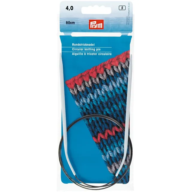 prym-rundstricknadeln-aluminium-4-0-mm-x-80-cm-perlgrau image 1