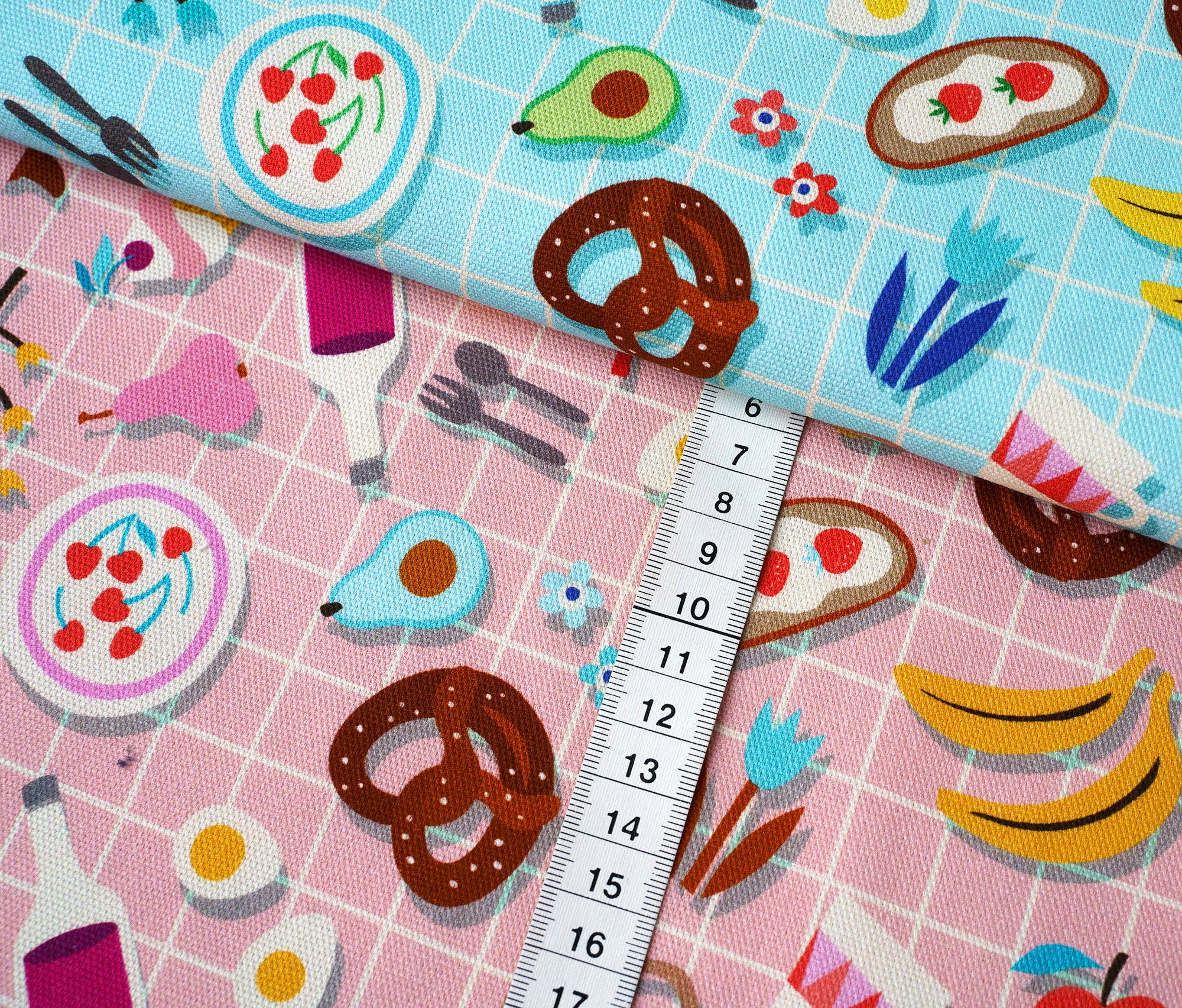 albstoffe-picknick-party-canvas-bio-canvas-meterware image 2