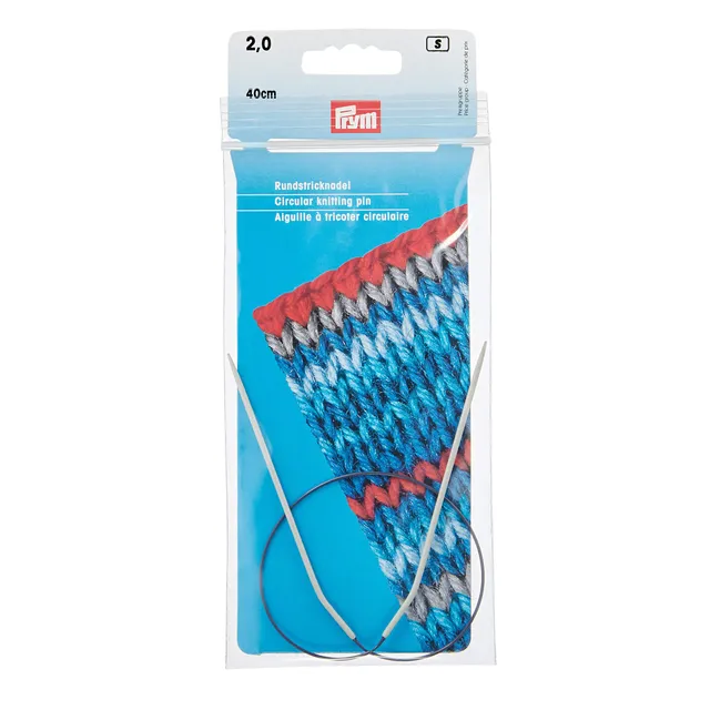prym-211200-rundstricknadeln-alu-40-cm-2-00-mm-perlgrau image 1