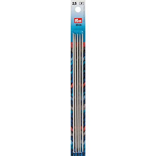 prym-strumpfstricknadeln-alu-20-cm-2-50-mm-grau-art-191488 image 3