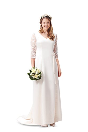 burda-style-6711-schnittmuster-abendkleid-brautkleid-mit-spitzen-rmeln-gr-44-58- image 7