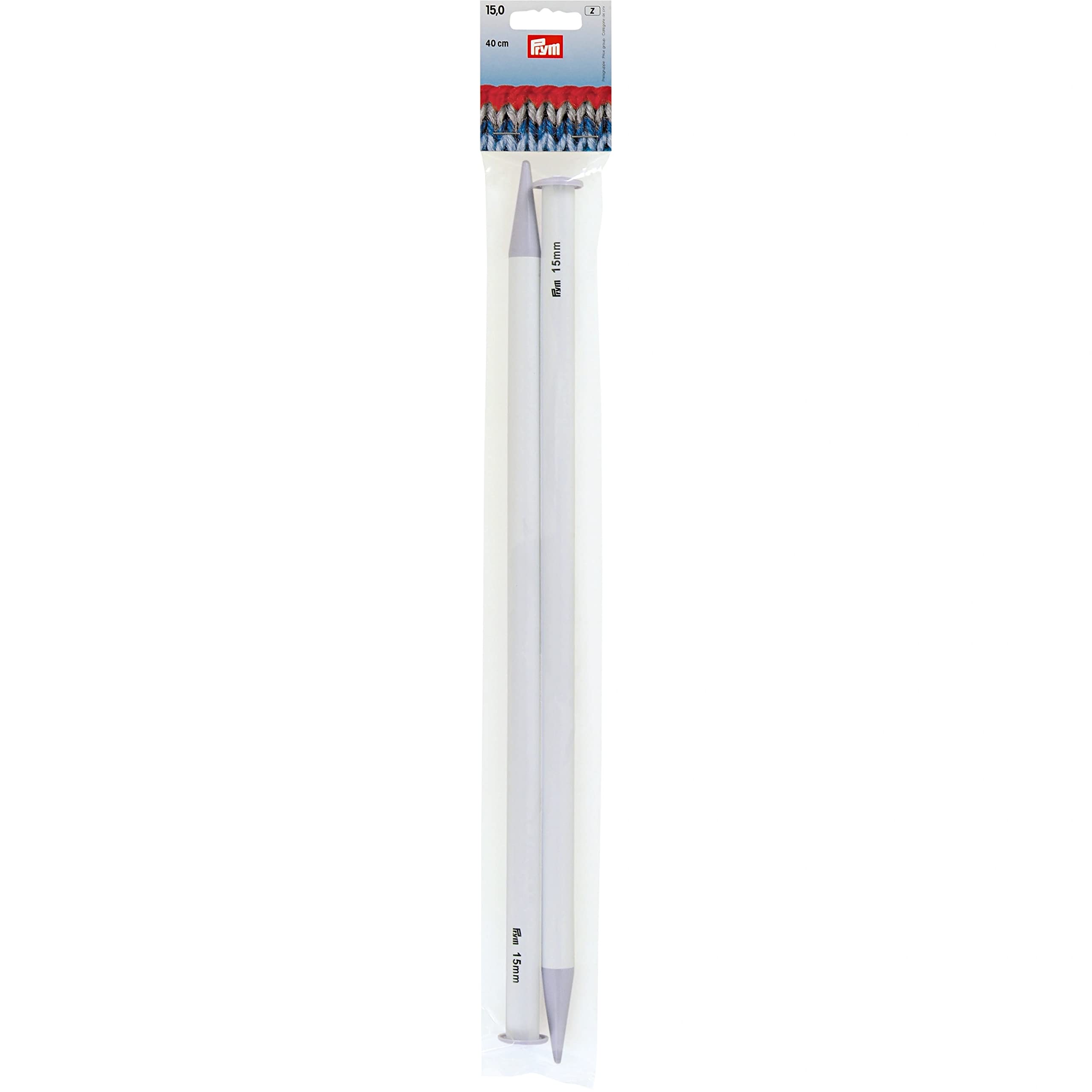 prym-218234-jackenstricknadeln-kunststoff-40-cm-15-00-mm-grau image 1