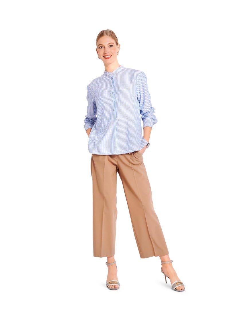 burda-style-schnittmuster-6001-bluse-und-longbluse-mit-knopfleiste-damen-gr-34-4 image 3