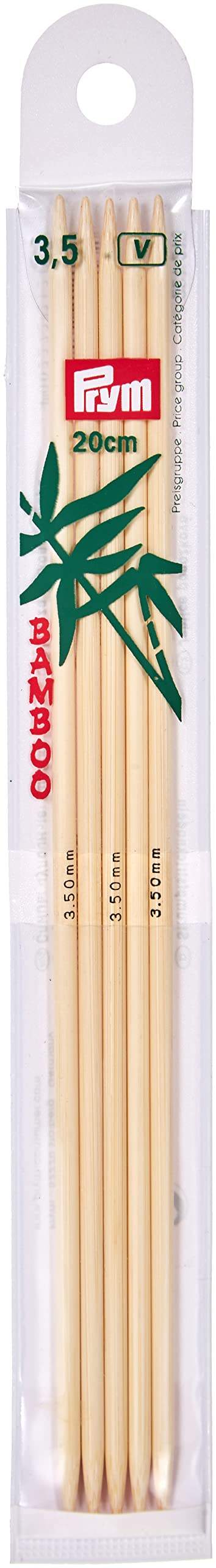 prym-221213-strumpfstricknadeln-bambus-20-cm-3-50-mm image 1