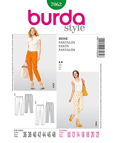 burda-style-schnittmuster-damen-7-8-hose-schmal-gr-36-48 image 4