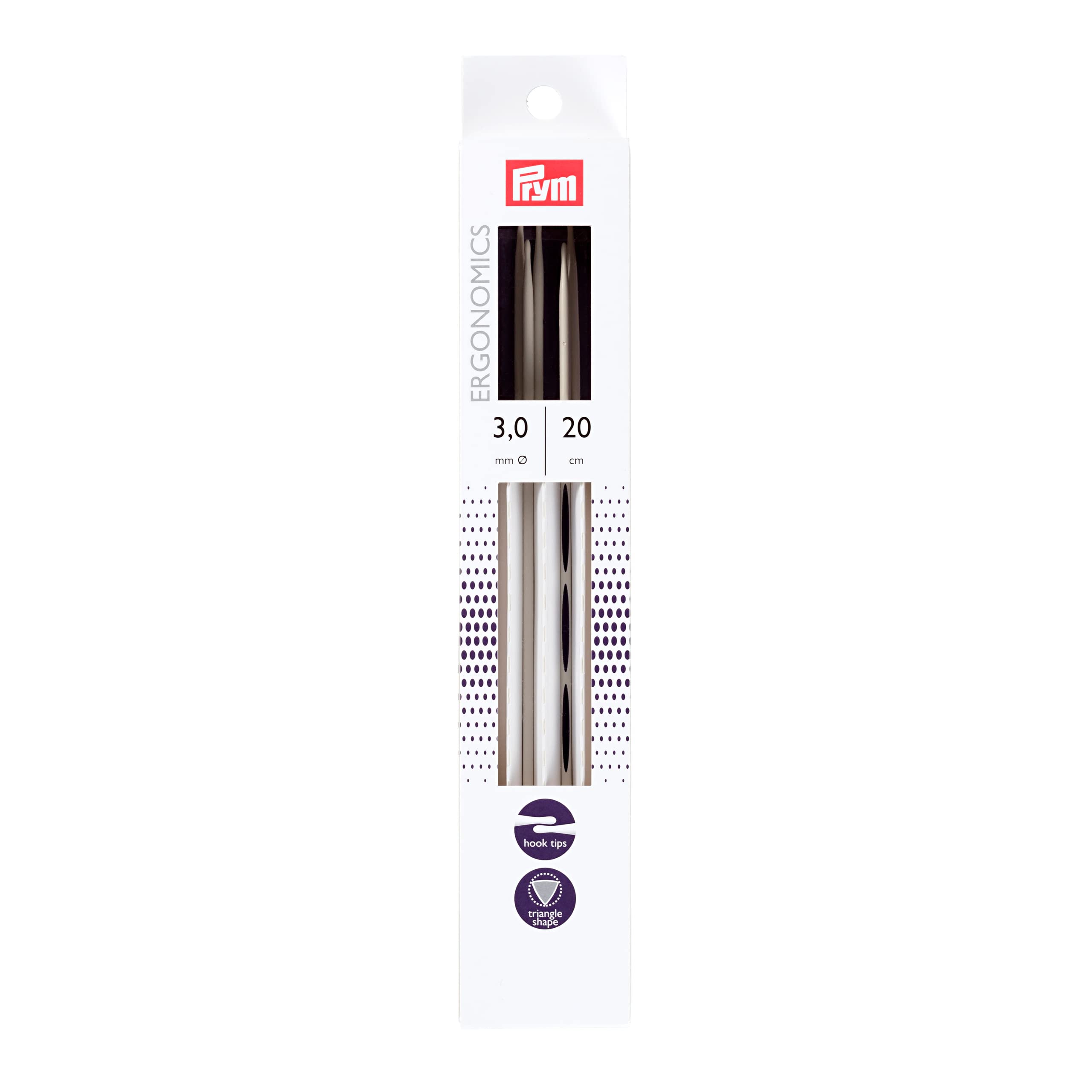 prym-ergonomics-strumpfstricknadeln-3-0-mm-20-cm-5-st-ck-alabasterwei image 3