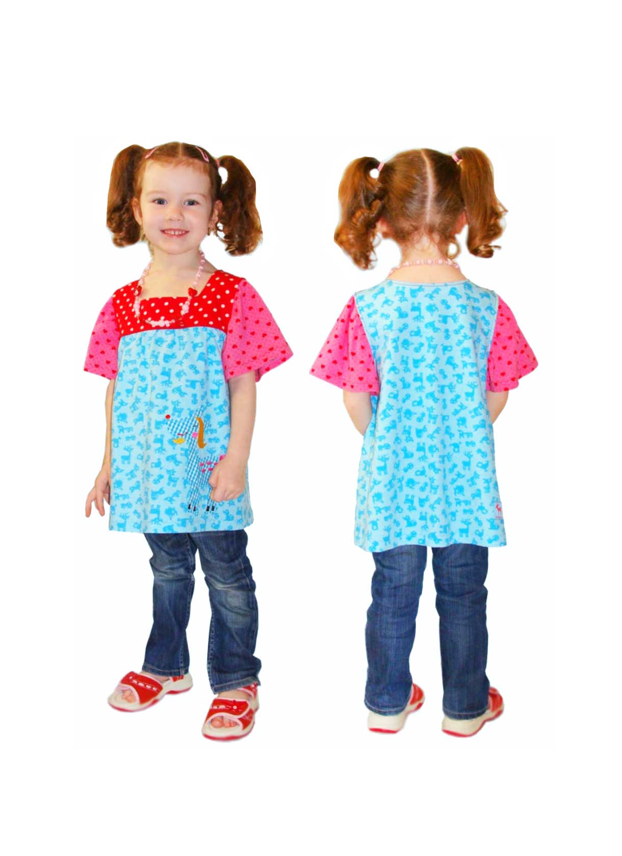 farbenmix-jenny-schnittmuster-ebook-jerseybluse-gr-86-92-158-164 image 5