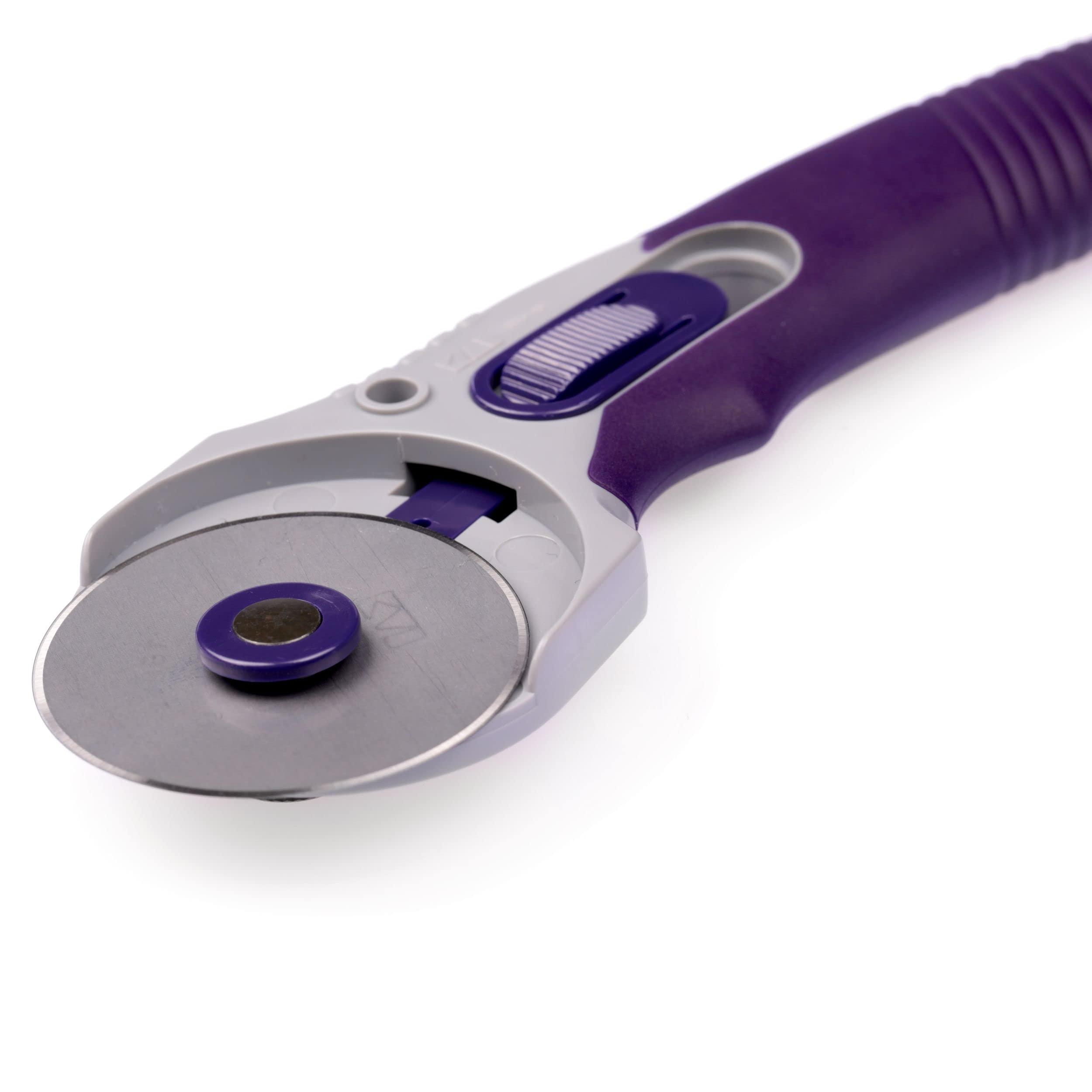 prym-611368-rollschneider-multi-45-mm-violett-mit-3-klingen-und-abstandshalter image 3