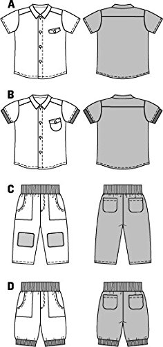 burda-style-9436-schnittmuster-baby-hemd-hose-gr-68-98 image 7