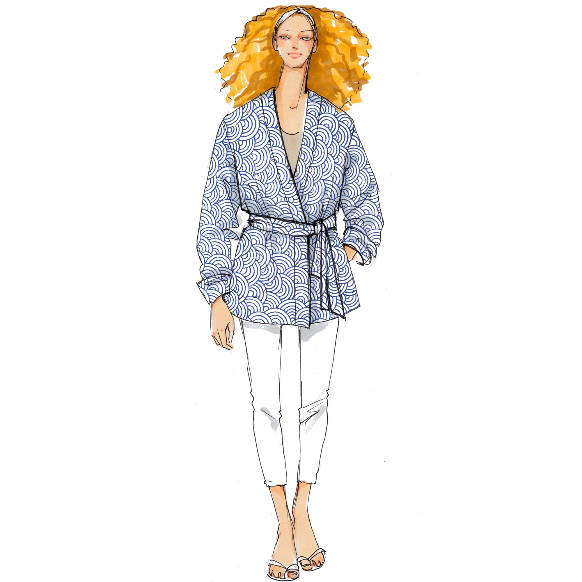 schnittmuster-berlin-jacke-kora-damen-wickeljacke-und-mantel-mit-bindeg-rtel image 1