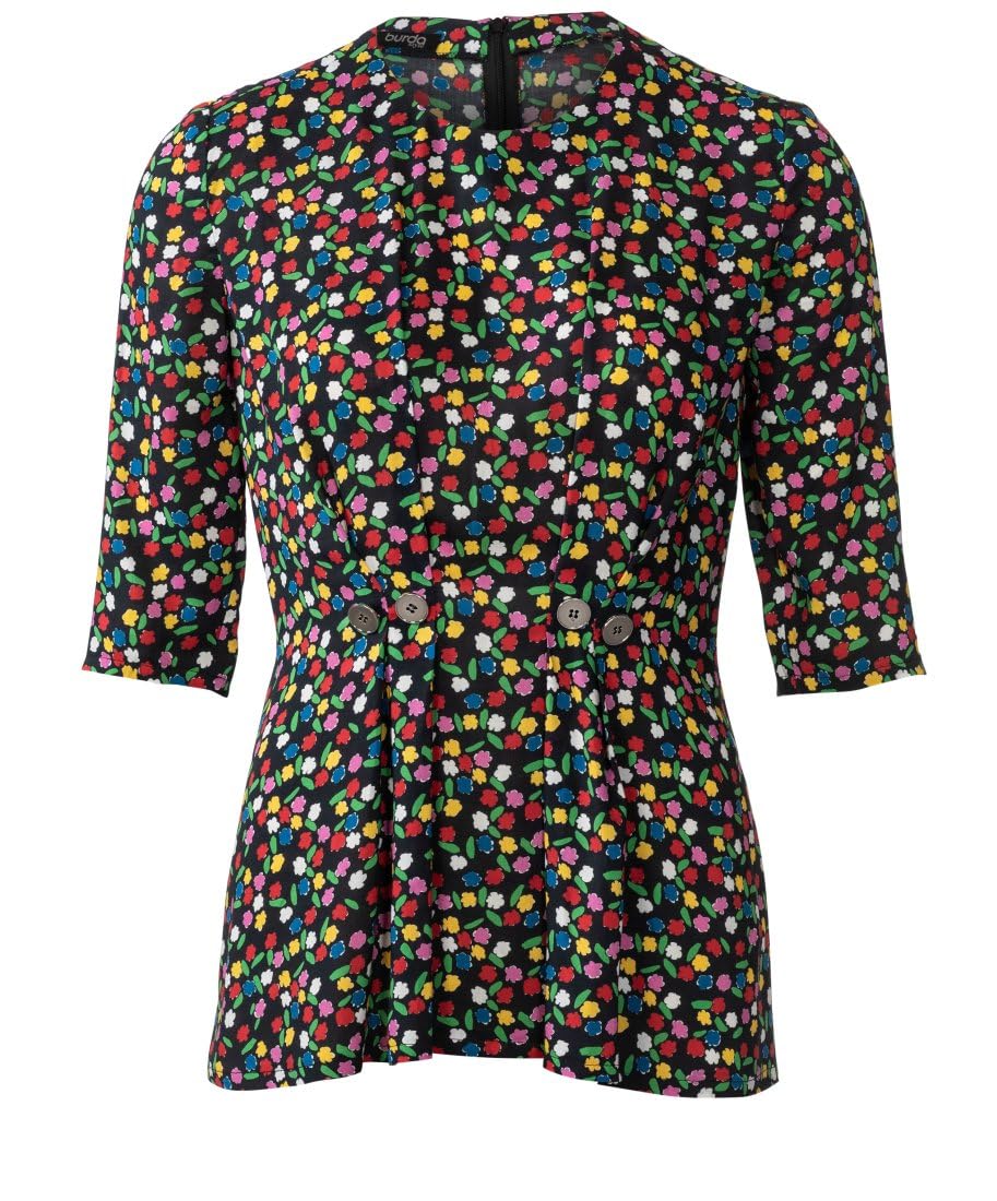 burda-style-schnittmuster-6033-midikleid-und-bluse-mit-kn-pfen-damen-34-44 image 6
