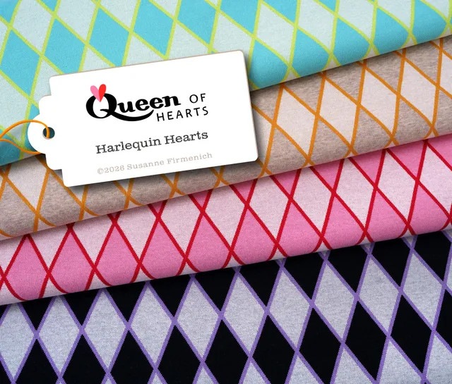 albstoffe-queen-of-hearts-harlequin-hearts-jacquard-jersey-bio-baumwolle-150-cm image 1