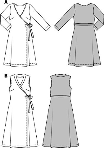 burda-style-6759-schnittmuster-damen-wickelkleid-gr-36-46-papierschnitt image 7