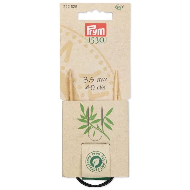 prym-1530-222525-rundstricknadel-bambus-40-cm-3-5-mm image 1