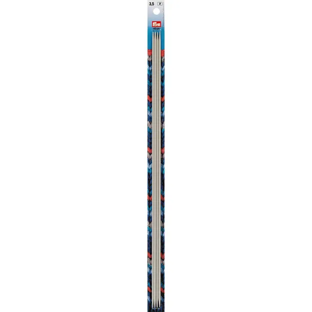 prym-191552-strumpfstricknadeln-alu-40-cm-3-5-mm-grau image 1