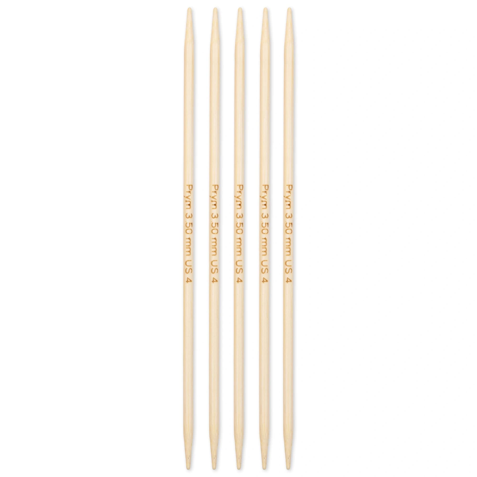 prym-1530-strumpfstricknadeln-15-cm-3-5-mm-holzfarben image 2