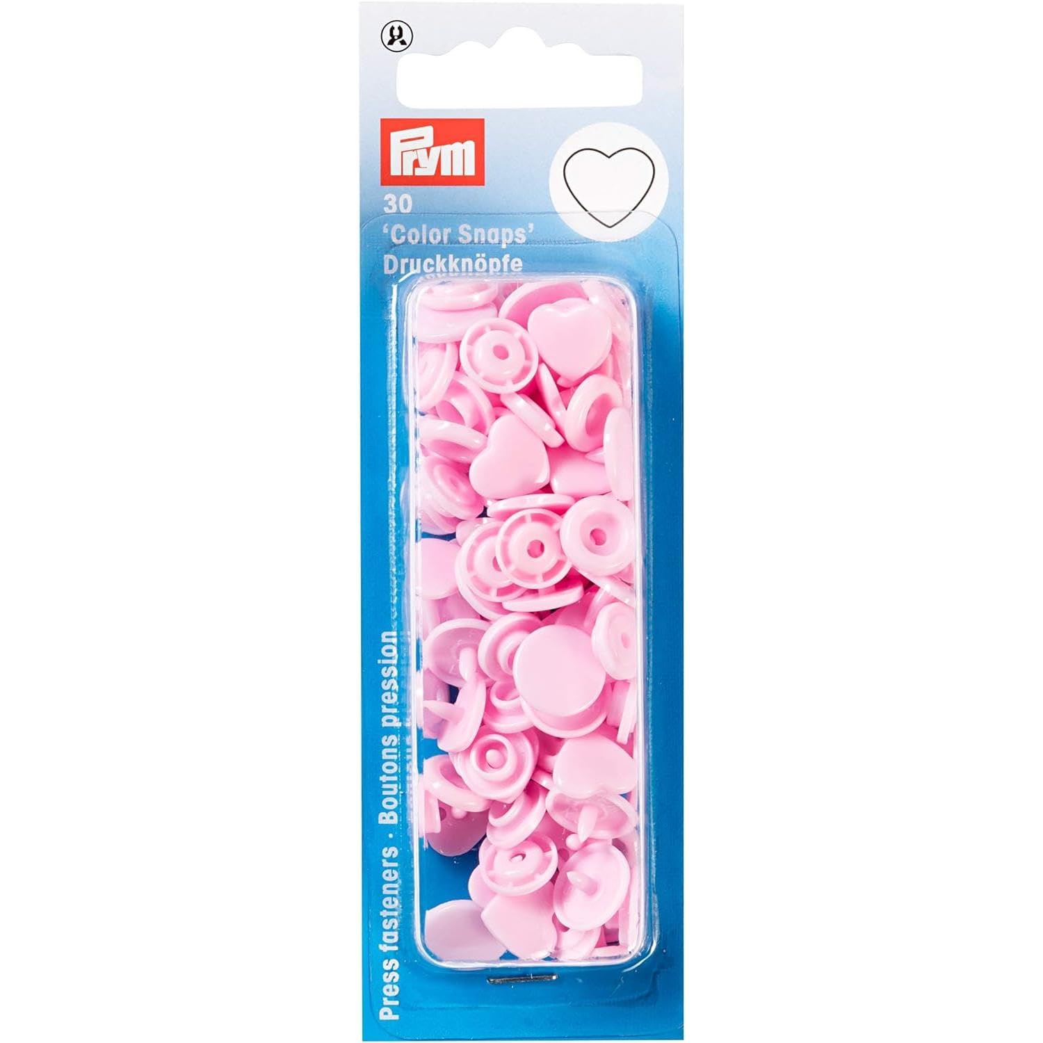 prym-color-snaps-druckkn-pfe-herz-rosa-30-st-ck image 1