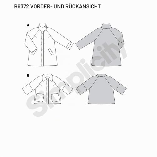 burda-style-6372-schnittmuster-damen-jacke-mantel-a-linie-gr-34-44 image 8