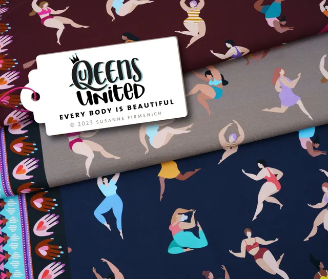 albstoffe-queens-united-every-body-is-beautiful-sweat-bio-sweat-meterware image 1