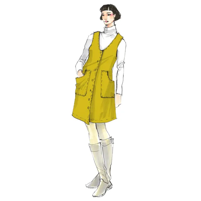 schnittmuster-berlin-tr-gerkleid-chester-schnittmuster-f-r-kurzes-damen-tr-gerkl image 1