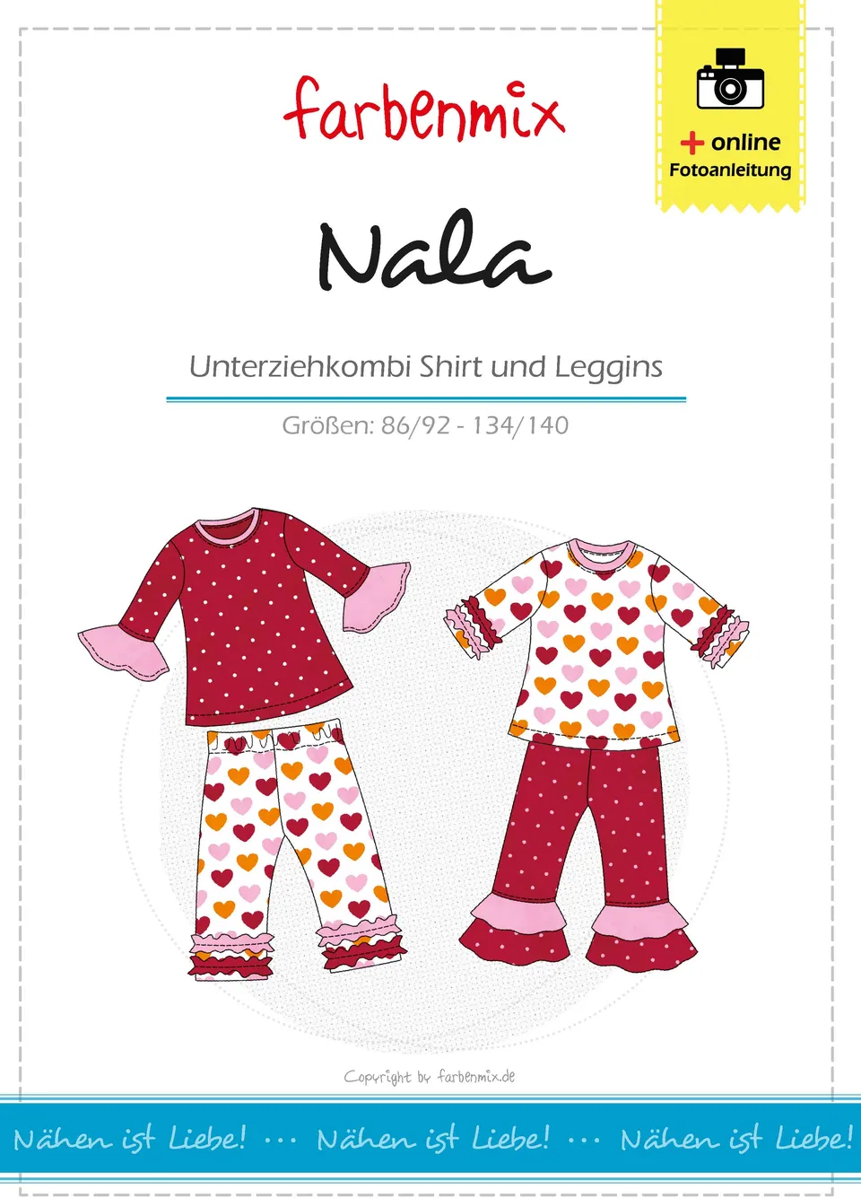 farbenmix-nala-schnittmuster-ebook-shirt-und-leggings-gr-86-92-134-140 image 1