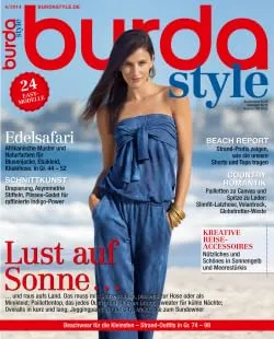 burda-style-n-hmagazin-juni-2014-schnittmuster-heft-f-r-anf-nger-und-fortgeschri image 1