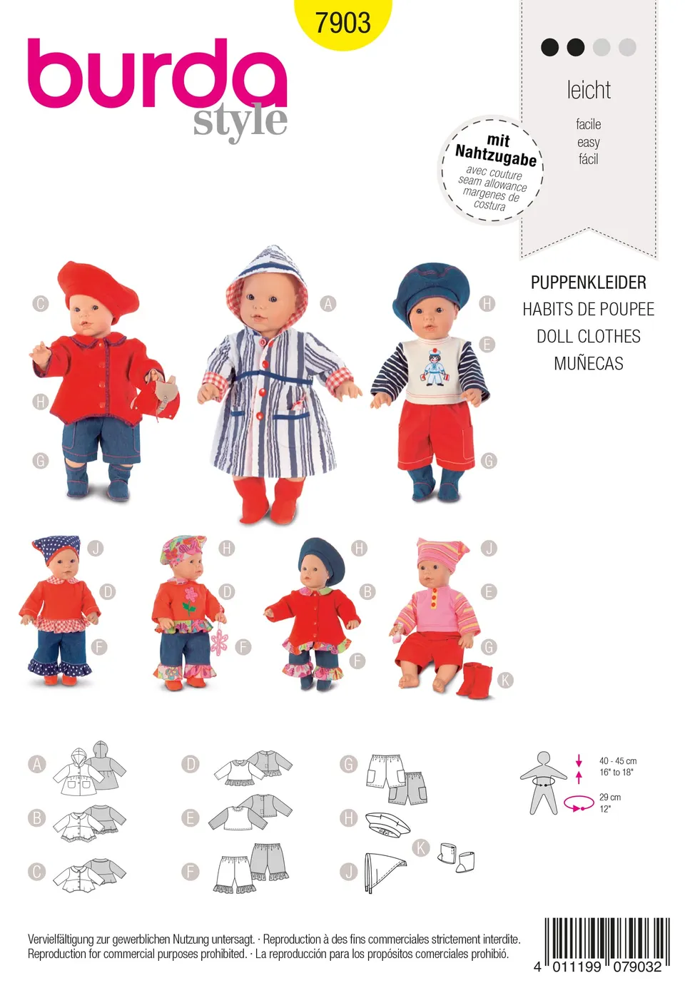 burda-style-b7903-puppenkleider-schnittmuster-19-x-13-cm image 1