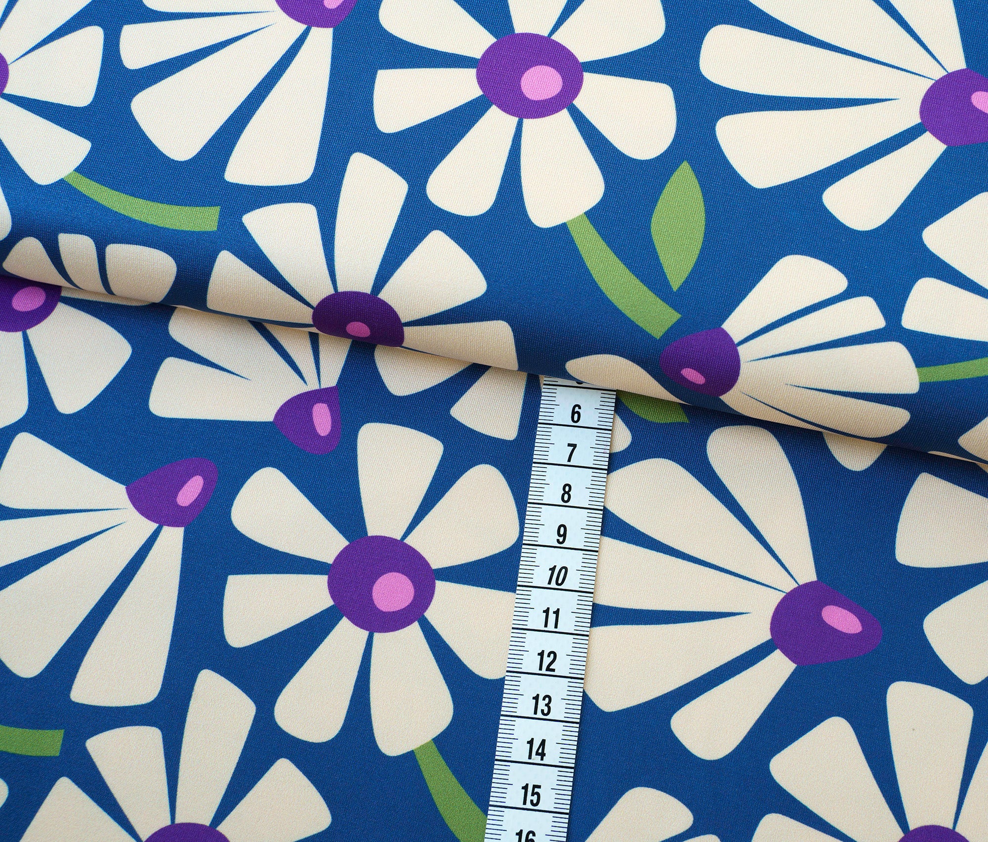 albstoffe-performance-bloomtide-blau-activewear-stoff-meterware image 3