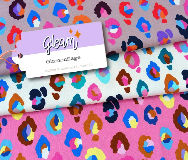 albstoffe-gleam-glamouflage-canvas-bio-meterware image 1