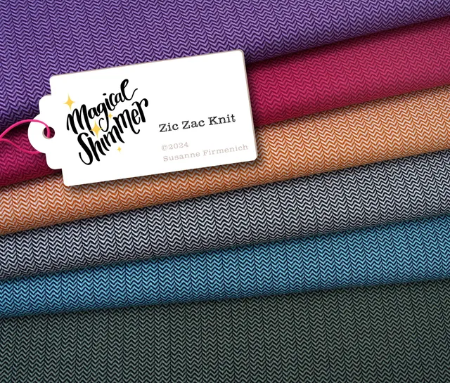 albstoffe-magical-shimmer-zic-zac-knit-bio-jacquard-jersey-meterware image 1